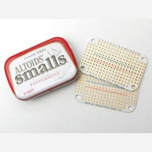 Adafruit Perma-Proto Small Mint Tin Size Breadboard PCB - 3 pack With Mastercard Online