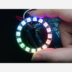 Adafruit NeoPixel Ring - RGB LED w/ Integrated Drivers - 16 pixel Fast Delivery Sale Online