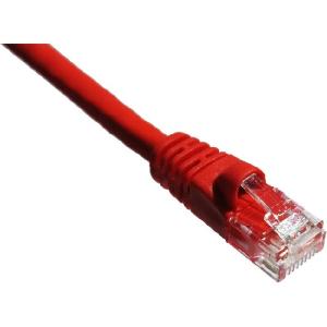 Axiom 8FT CAT5E 350mhz Patch Cable Molded Boot (Red) Top Quality Sale Online