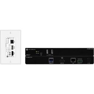 Atlona Wallplate HDBaseT TX/RX for HDMI with USB - 1 Input Device - 1 Output Device - 330 ft Range - 3 x Network (RJ-45) - 5 x USB - 1 x HDMI In - 1 x HDMI Out - 4K - 4096 x 2160 - Twisted Pair - Cate Free Shipping Supply