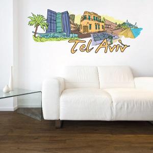 Tel Aviv Sticker Discount Fast Delivery