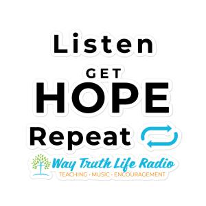 Way Truth Life Radio Bubble-free stickers Cheap Low Cost