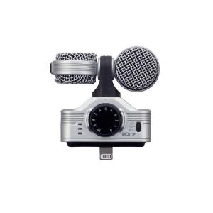 Zoom IQ7 16 Bit 48kHz IOS Iphone Ipad Ipod Touch Powered Portable Mid Side Stereo Microphone for Video Audio Filmmaking Sale In China