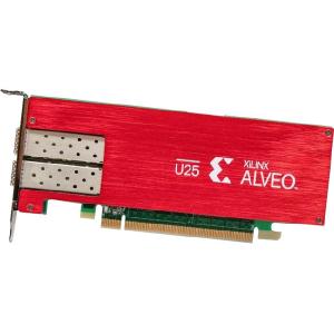 Xilinx Alveo U25 SmartNIC Accelerator Card - PCI Express 3.0 x16 - 2 Port(s) - Optical Fiber - 25GBase-X - Plug-in Card 2025 New Cheap Pice