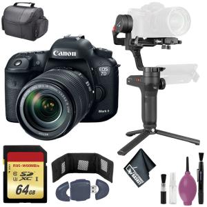 Zhiyun-Tech WEEBILL LAB Handheld Stabilizer - Canon EOS 7D Mark II DSLR Camera w/ 18-135mm f/3.5-5.6 IS USM Lens Top Quality Sale Online