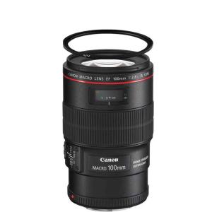 Canon EF 100mm f/2.8L Macro IS USM Lens w/67mm UV Filter Bundle 2025 Sale Online