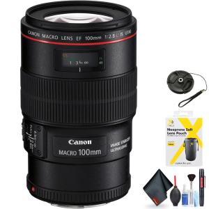 Canon EF 100mm f/2.8L Macro is USM Lens for Canon EF Mount   Accessories (International Model with 2 Year Warranty) Buy Cheap Looking For