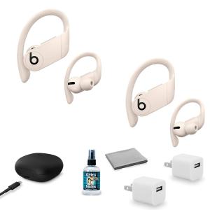 Beats by Dr. Dre Powerbeats Pro In-Ear Wireless Headphones (Ivory) MY5D2LL/A with Headphone Cleaner   More New For Sale