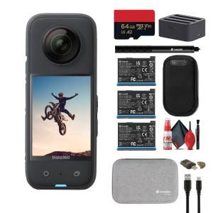 Insta360 X3 - Waterproof 360 Action Camera   2 Extra Batteries   Charger   More Buy Cheap From China