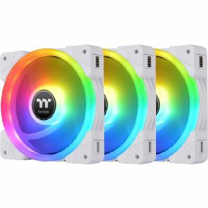 Thermaltake SWAFAN EX14 RGB PC Cooling Fan TT Premium Edition 3 Pack White Sale Geniue Stockist