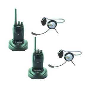 Eartec MOSC2000IL 2 SC-1000 Radios with Monarch Inline PTT Headsets Sale Best Seller