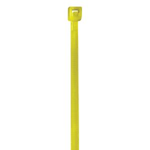 4" (18 lb Tensile) Fluorescent Yellow Cable Ties 1000/Case Get To Buy