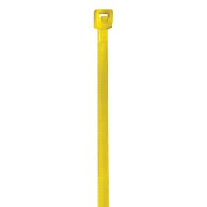 4" (18 lb Tensile) Yellow Cable Ties 1000/Case 100% Original