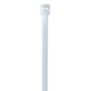4" (40 lb Tensile) Clear Nylon Cable Ties 1000/Case Sale Best Sale