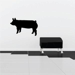 Trotting Pig Decal Discount Recommend