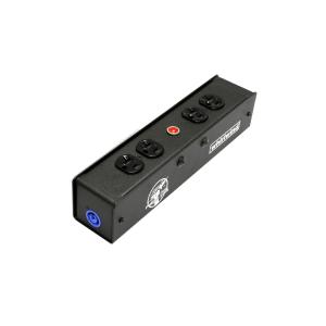 Whirlwind PL1-420 Power Link Box with PowerCon In/Outlet, Black Free Shipping Supply