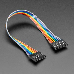 2.54mm 0.1" Pitch 8-pin Jumper Cable - 20cm long Visa Payment
