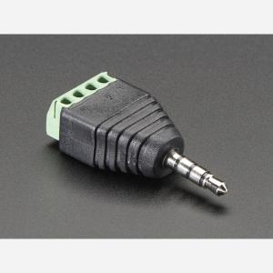 3.5mm (1/8) 4-Pole (TRRS) Audio Plug Terminal Block For Sale Cheap Pice
