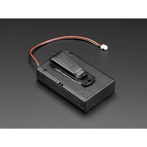 3 x AA Battery Holder with On/Off Switch, JST, and Belt Clip 2025 New Cheap Pice