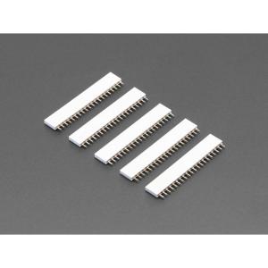20-pin 0.1 Female Header - White - 5 pack Outlet Shop