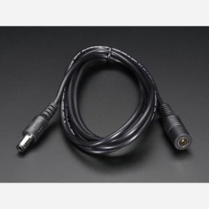 2.1mm female/male barrel jack extension cable [1.5m / 5 ft] Clearance Fast Delivery
