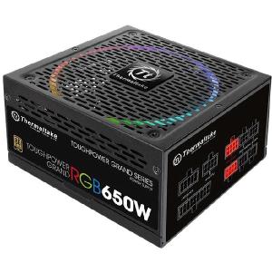 Thermaltake Toughpower Grand RGB 650W Gold Fully Modular - Internal - 120 V AC, 230 V AC Input - 3.3 V DC, 5 V DC, 12 V DC Output - 650 W - 1  12V Rails - 1 Fan(s) - 90% Efficiency Cheap Sale Manchester