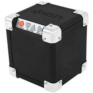 ION Audio Rock Block | Palm-Sized Wireless Bluetooth Speaker with 1/8" Input (15W) Discount Official Site