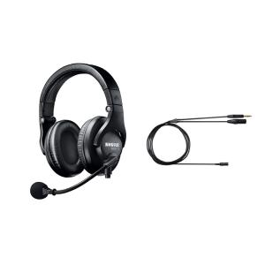 Shure BRH440M Closed-Back Broadcast Headset with BCASCA-NXLR3QI 6-Foot Straight 3-Pin XLR Male and 1/4-Inch Stereo Plug Cable Best For Sale