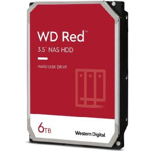 Western Digital Red WD60EFAX 6 TB Hard Drive - 3.5" Internal - SATA (SATA/600) - Storage System Device Supported - 5400rpm - 180 TB TBW - 3 Year Warranty Visit For Sale