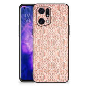 OPPO Find X5 Pro Back Case Pattern Orange 100% Guaranteed