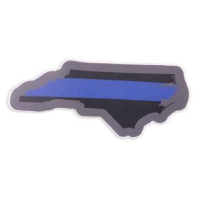 Violent Little State Thin Blue Line Sticker - North Carolina Free Shipping Shop For