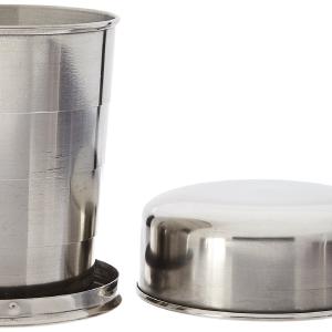SE OD-CG264C Survivor Series Stainless Steel Collapsible Cup with Hard Case (8.5 fl. oz.) Buy Cheap Low Shipping