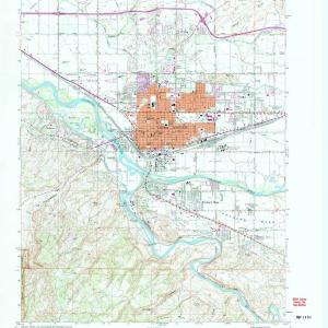 1962 Grand Junction, CO  - Colorado - USGS Topographic Map Clearance Nicekicks