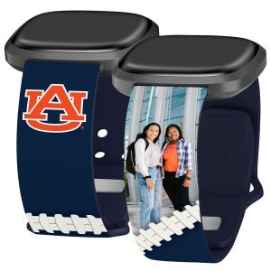 Auburn Tigers Custom Photo HD Fitbit Versa 3 & Sense 1 Watch Band Buy Cheap Big Sale
