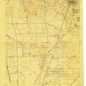 1916 Humble, TX  - Texas - USGS Topographic Map Outlet Top Quality