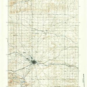 1911 Cheyenne, WY  - Wyoming - USGS Topographic Map Cheap Sale 2025 Newest