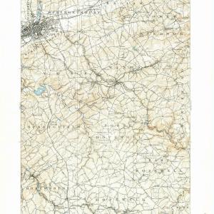 1908 York, PA  - Pennsylvania - USGS Topographic Map Big Sale Cheap Online