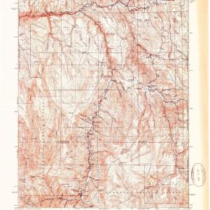 1908 Uncompahgre, CO - Colorado - USGS Topographic Map Great Deals Sale Online