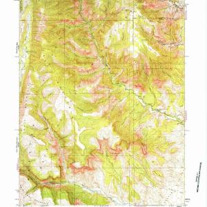1923 Hiawatha, UT - Utah - USGS Topographic Map In China For Sale