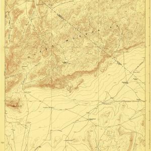 1923 Hess Canyon, TX - Texas - USGS Topographic Map Newest For Sale