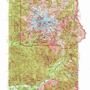 1924 Mt Rainier, WA - Washington - USGS Topographic Map v2 Cheap Sale Outlet Locations