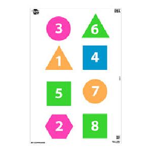 ALLEN EZ AIM 12"X18" FUN GROUP TARGET 8PK Outlet Hot Sale