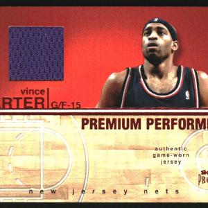 2004-05 SkyBox Premium Performers Jerseys 75 #VC Vince Carter /75 Clearance Sast