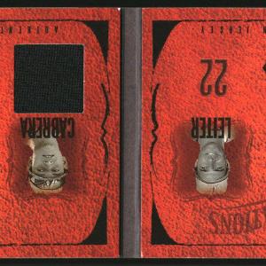 2005 Flair Dynasty Jersey Miguel Cabrera Josh BeckettJuan Pierre Jersey /99 Cheap Footlocker
