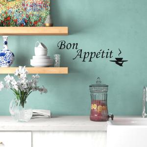 11" H x 30" W x 0.01" D Clemson Bon Apptit Wall Decal Outlet For You