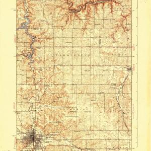1939 Rochester, MN  - Minnesota - USGS Topographic Map Genuine Sale Online