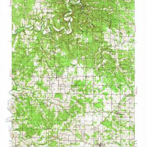1939 Long Lane, MO - Missouri - USGS Topographic Map Choice