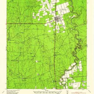 1939 La Pryor, TX - Texas - USGS Topographic Map Discount Best