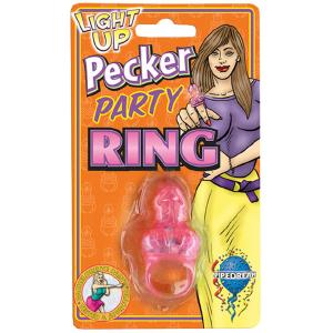 '- -Light Up Pecker Party Ring Cheap Pice For Sale