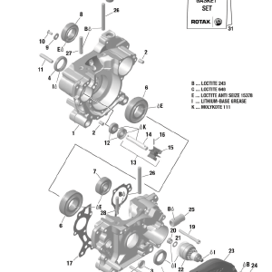 1-3 | Crank Case Assy  Black Coated Discount Best Place